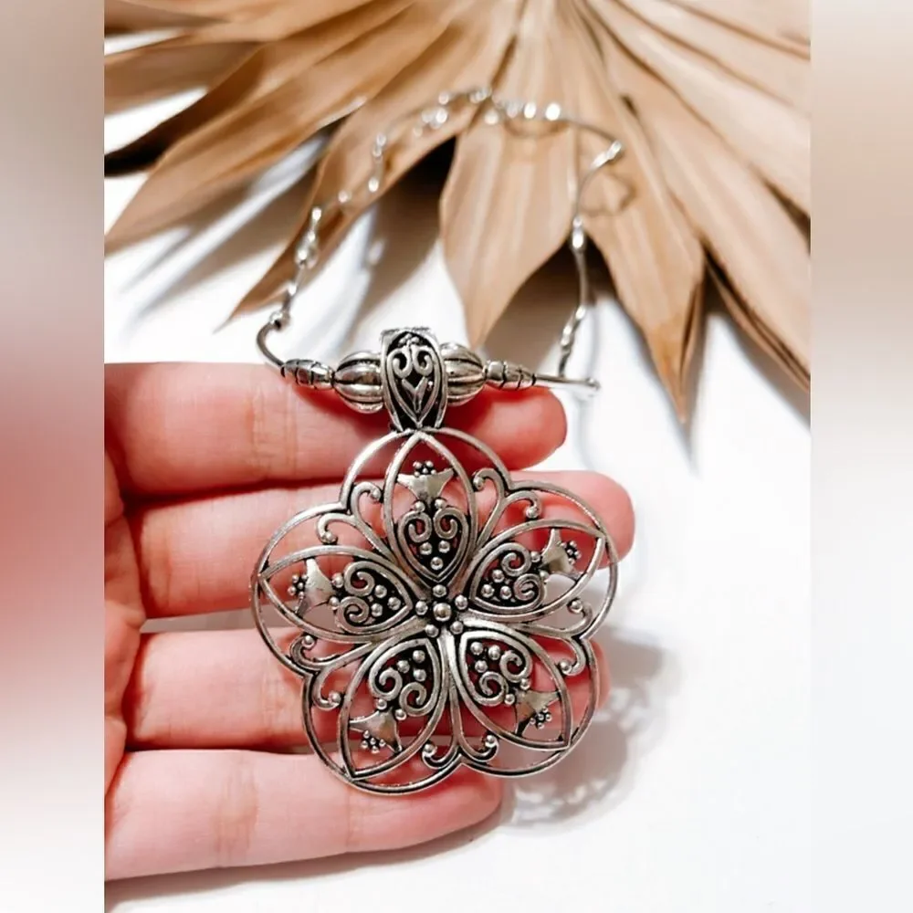 Boho statement necklace  S371